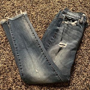 Kancan distressed jeans size 23/00. Worn once in perfect condition. TTS